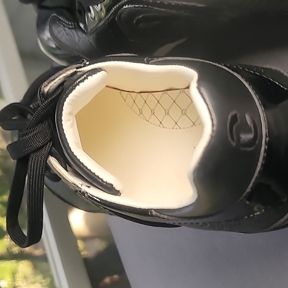 Duca Del Cosma Women's Golf Shoes Size 9 Black Patent Italian Leather - Picture 5 of 13